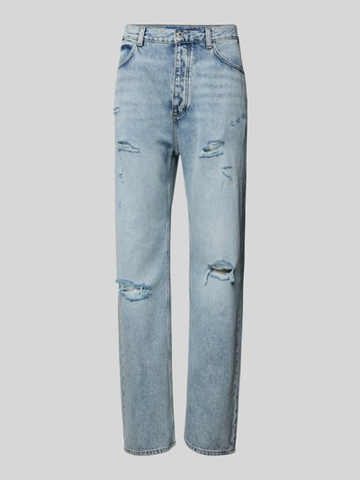 Hugo Blue Jeans im Used-Look Modell 'Nate' Hellblau 1