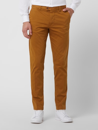 Cinque Chino met stretch, model 'Ciwood' Beige - 4