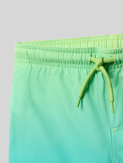 JACK & JONES regular fit zwembroek met logodetail model 'Maui' Groen - 2