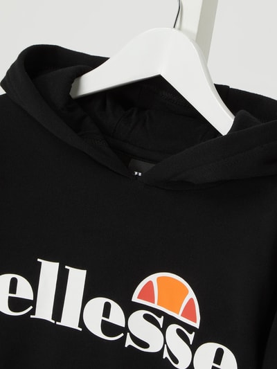 Ellesse Hoodie met logo, model 'Jero' Zwart - 2