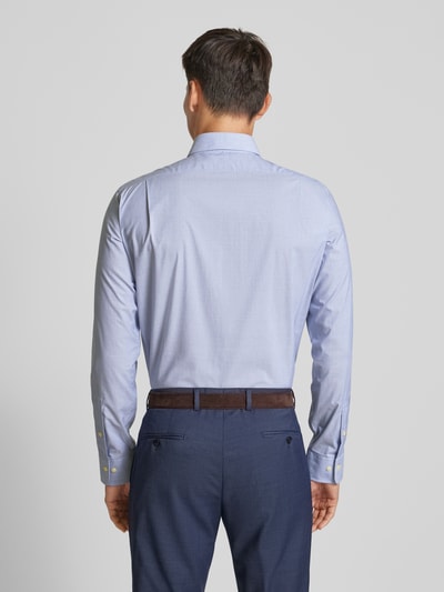 Polo Ralph Lauren Slim fit zakelijk overhemd met logostitching Bleu - 5