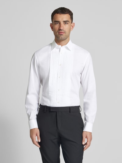 SELECTED HOMME Koszula biznesowa o kroju slim fit z kołnierzykiem typu kent Biały 4