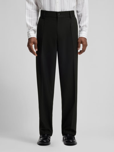 HUGO Regular Fit Anzug mit Viskose-Anteil Modell 'Karlo-Flips251' Black 8