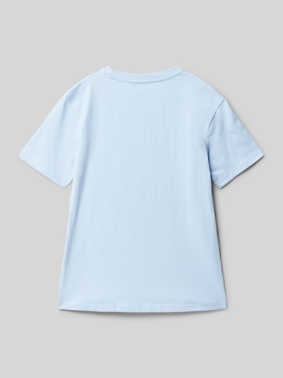 KARL KANI T-Shirt mit Label-Print Bleu 3