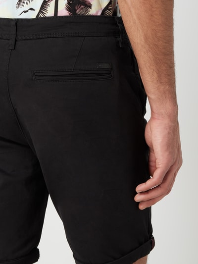 Jack & Jones Chino-Shorts mit Stretch-Anteil Modell 'Bowie' Black 3