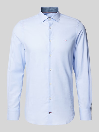 Tommy Hilfiger Tailored Business-Hemd mit Kentkragen Modell 'Parker' Blau 2