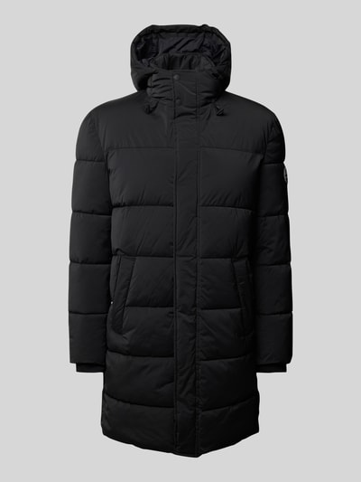 Christian Berg Men Steppjacke mit Kapuze Black 2