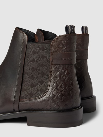 Baldessarini Chelsea Boots mit rückseitiger Prägung Modell 'Samuel' Mittelbraun 2