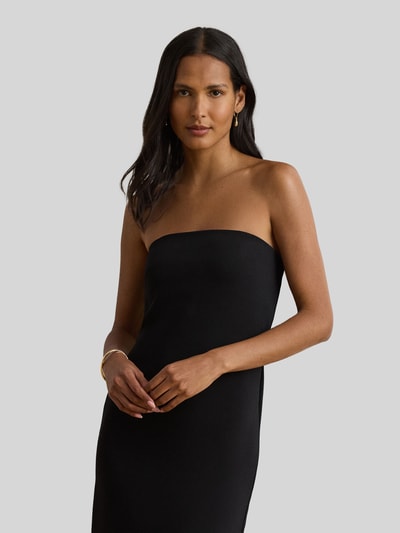 Lauren Ralph Lauren Figurbetontes Abendkleid mit hohem Beinschlitz Black 1