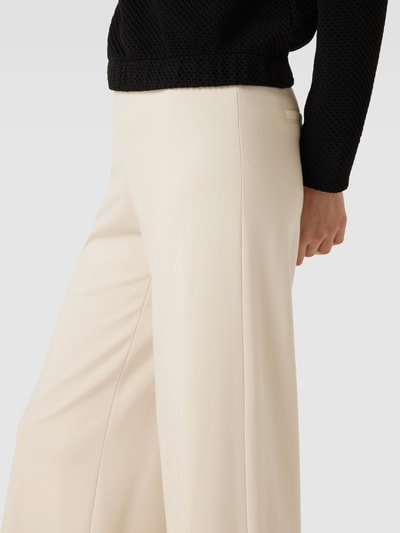 SEDUCTIVE Stoffen broek met elastische band, model 'KIMBERLY' Offwhite - 3