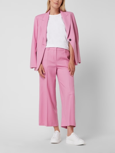 Windsor Culotte aus Schurwoll-Elasthan-Mix  Rosa 1