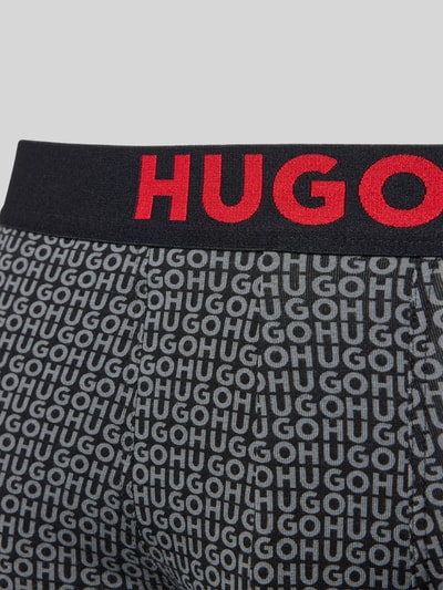 HUGO Boxershort van katoenmix in set van 3 Zwart - 2