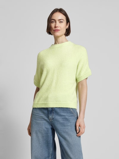 OPUS Gebreide pullover met 1/2-mouwen, model 'Pitapi' Lichtgroen - 4