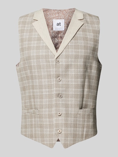 ATELIER TORINO Gilet met reverskraag Beige - 2