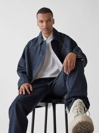 Jacquemus Sakko im Denim-Finish Marine 3