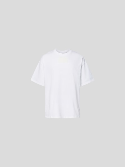 VTMNTS Oversized T-Shirt mit Label-Applikation Weiß 2