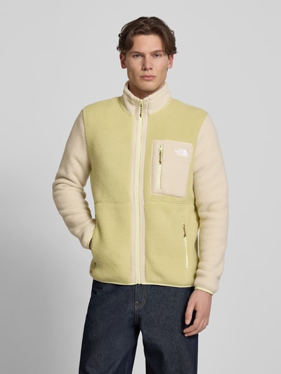 The North Face Fleecejacke mit Label-Stitching Modell 'Yumiori' Hellgelb 4
