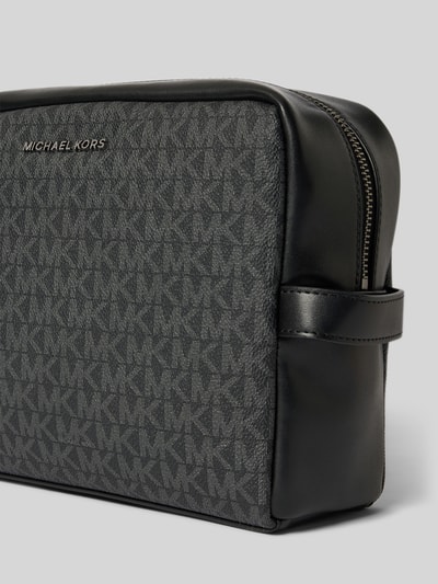 Michael Kors Kosmetiktasche mit Trageschlaufe aus Rindsleder Black 3