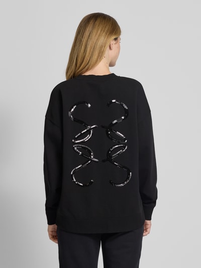 Smith and Soul Oversized Sweatshirt mit Rundhalsausschnitt Black 5