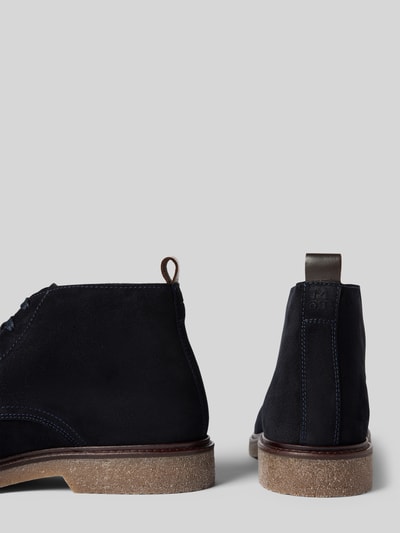 Marc O'Polo Veterschoen van suède Marineblauw - 2