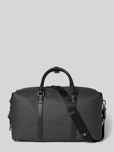 Michael Kors Duffle bag met labelprint, model 'COMMUTER' Zwart - 2