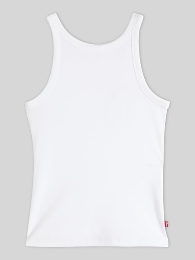 Levi's® Slim Fit Top aus Baumwoll-Mix Weiss 2
