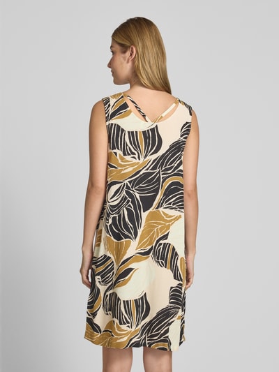 Tom Tailor Regular fit mini-jurk van pure viscose Zwart - 5