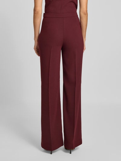 Mango Stoffhose mit elastischem Bund Modell 'IGUANA' Bordeaux 5