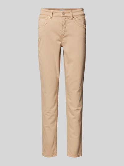 Cambio Slim fit jeans met verkort model, model 'PIPER' Camel - 2