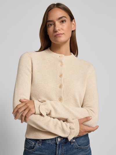 Bash Cardigan aus Lanawolle Modell 'KARANTE' Beige 3