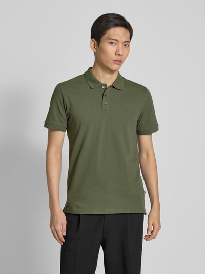 Matinique Regular Fit Poloshirt mit kurzer Knopfleiste Modell 'poleo' Mittelbraun 4