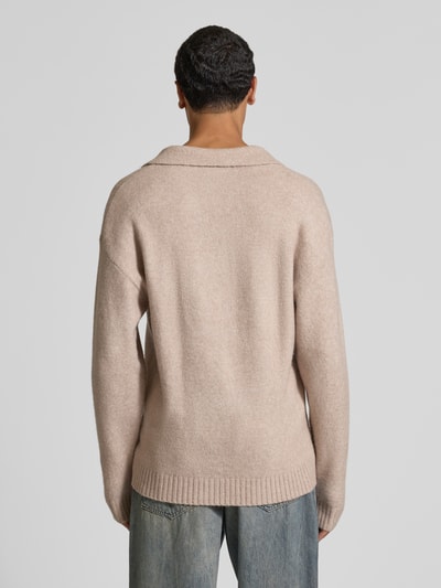 Jack & Jones Gebreide pullover met V-hals, model 'SOHO' Offwhite - 5