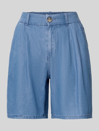 Only Relaxed fit korte jeans van een mix van katoen en lyocell, model 'BEA' Jeansblauw - 2