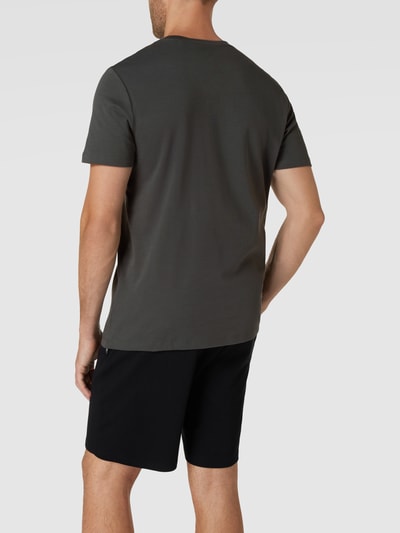 Christian Berg Men Pyjama mit Rundhalsausschnitt Schwarz 4