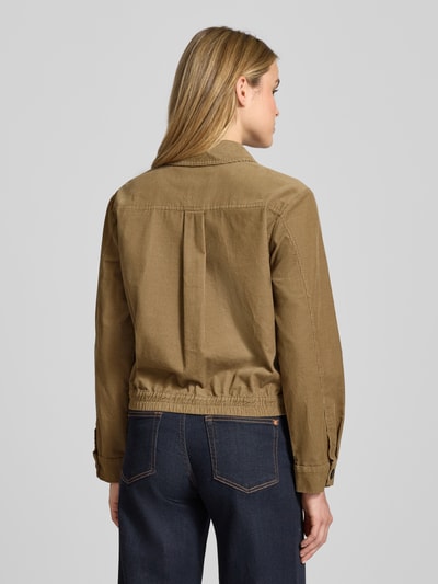 More & More Blouson mit aufgesetzten Pattentaschen Khaki 5