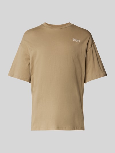 Jack & Jones T-Shirt mit Label-Print Beige 2