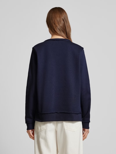 Smith and Soul Sweatshirt mit Statement-Stitching Marine 5