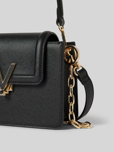 VALENTINO BAGS Torebka z aplikacją z logo model ‘QUEENS’ Czarny 2