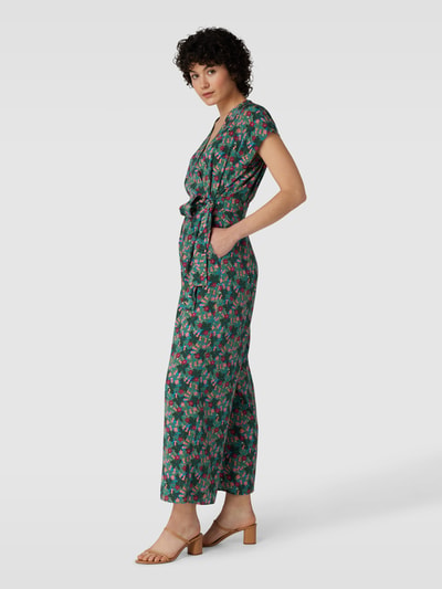 Weekend Max Mara Jumpsuit mit floralem Muster Modell 'DOLLARO' Dunkelgruen 1