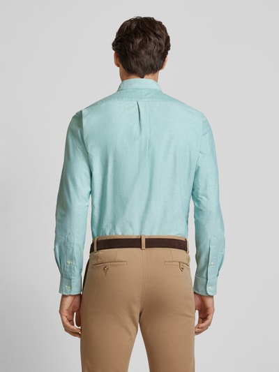 Polo Ralph Lauren Slim fit vrijetijdsoverhemd met button-downkraag Lichtgroen - 5