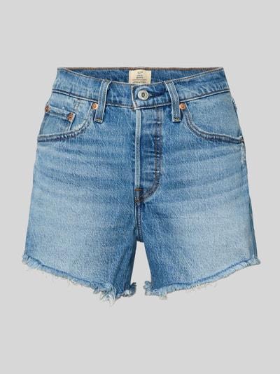 Levi's® 300 Regular Fit Jeansshorts aus Baumwoll-Mix Modell '501®' Blau 2