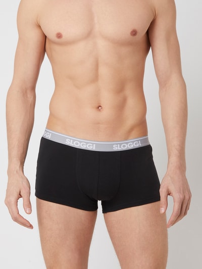 Sloggi Trunks mit Stretch-Anteil im 6er-Pack  Black 3