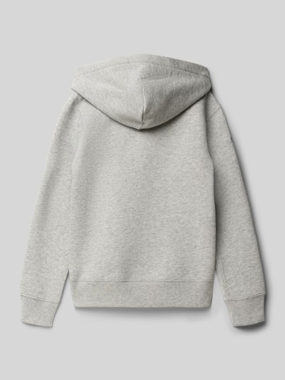 Polo Ralph Lauren Teens Bluza z kapturem i wyhaftowanym logo Średnioszary melanż 3