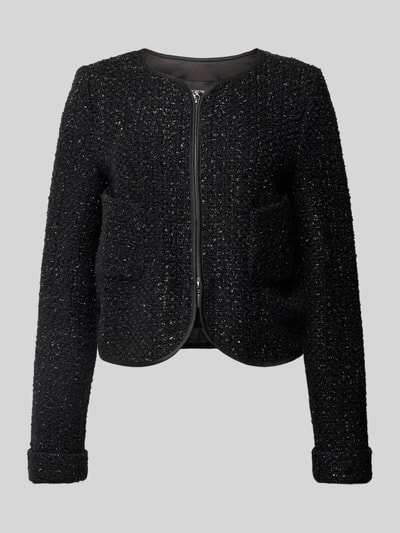 Emporio Armani Regular Fit Blazer mit Zweiwege-Reißverschluss Black 1