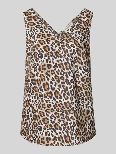 Christian Berg Woman Regular fit blousetop met V-hals Zwart - 2