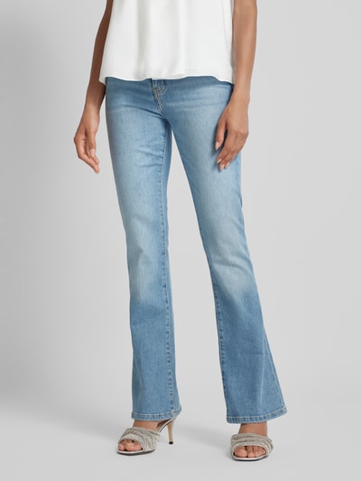 Guess Flared Jeans im 5-Pocket-Design Modell 'SEXY' Hellblau 4