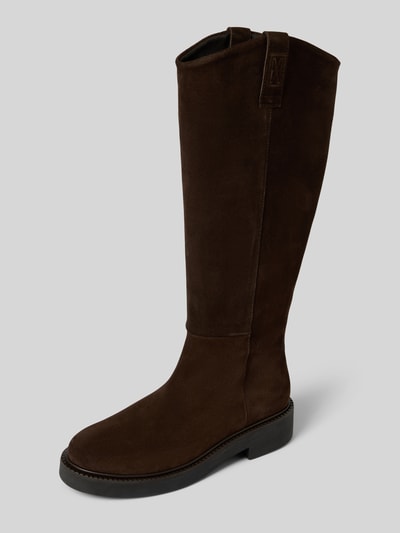 Marc O'Polo Stiefel aus echtem Rindsvelours Dunkelbraun 1