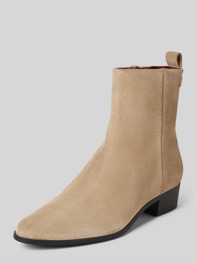 Tommy Hilfiger Stiefel mit Label-Detail Beige 1