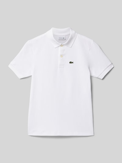 Lacoste Regular Fit Poloshirt mit Label-Detail Weiss 1