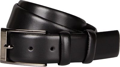 JOOP! Collection Leren riem met subtiel logo Zwart - 4